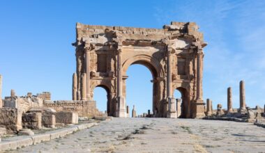Algeria Arch of Trajan