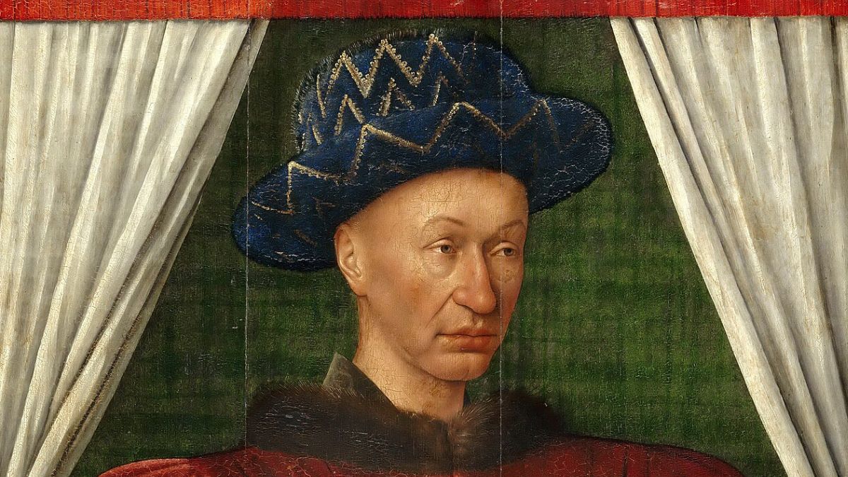 Charles VII of France by Jean Fouquet