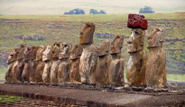 The Easter Island Moai