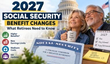 2027 Social Security Benefit Changes