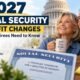 2027 Social Security Benefit Changes